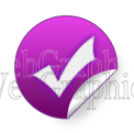 illustration - purple-check-mark-peel-png
